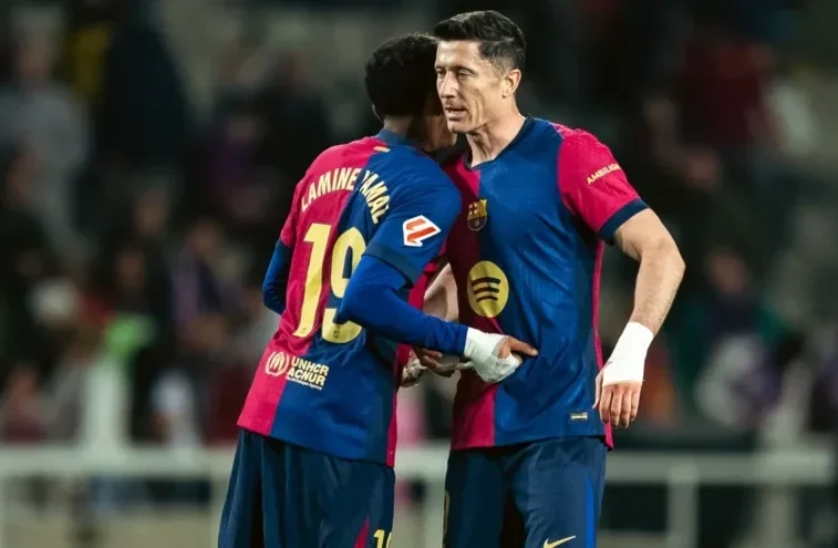 مباراة برشلونة وجيرونا اليوم بالجولة 29 من 1-0 الدوري الإسباني