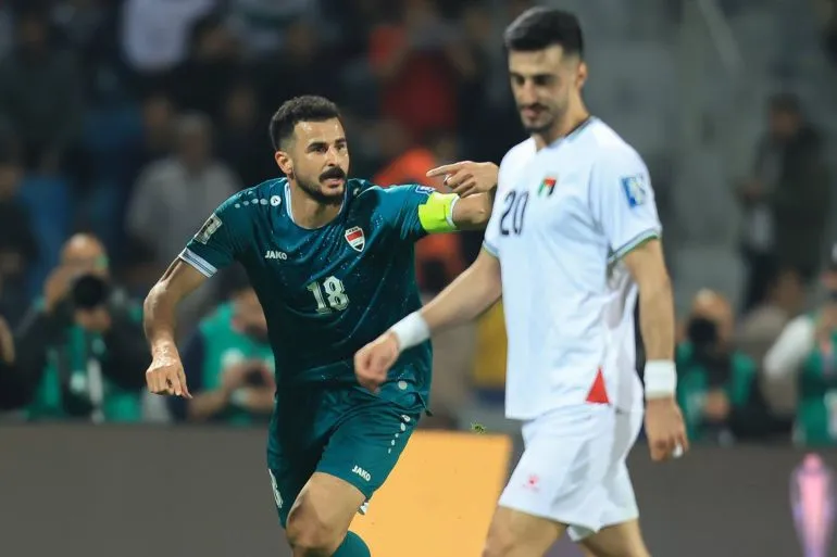 مباراة العراق وفلسطين اليوم في تصفيات كأس العالم