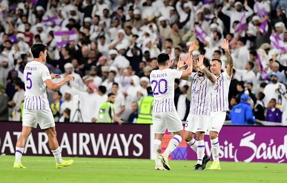مباراة العين ضد دبا الحصن في الجولة 19 من دوري أدنوك للمحترفين