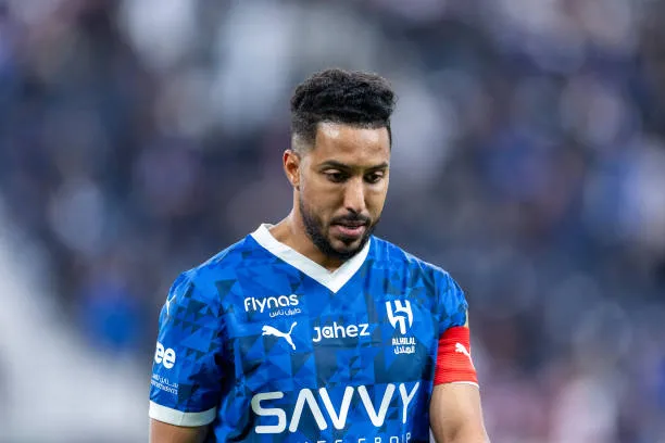 سالم الدوسري لاعب الهلال السعودي