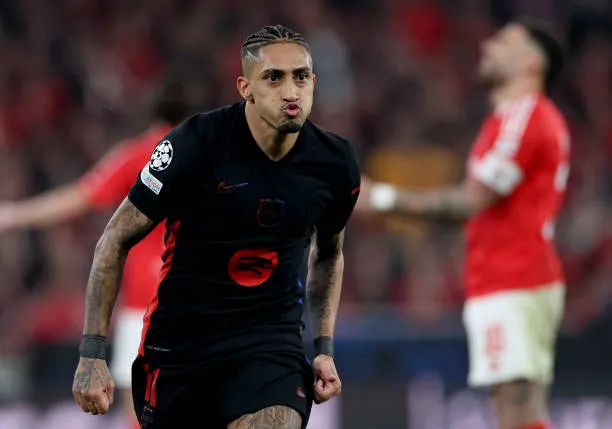 مباراة برشلونة وبنفيكا 1-0 اليوم بدوري أبطال أوروبا