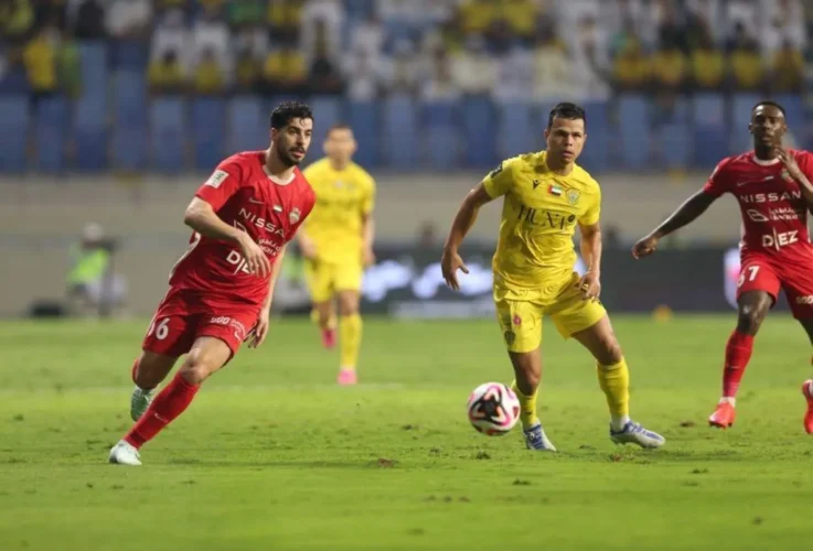 426d6fc4 670a 4710 9316 53f29fb9 e1744474222988 مباراة الوصل ضد الوحدة في قمة الجولة 21 من دوري أدنوك الإماراتي