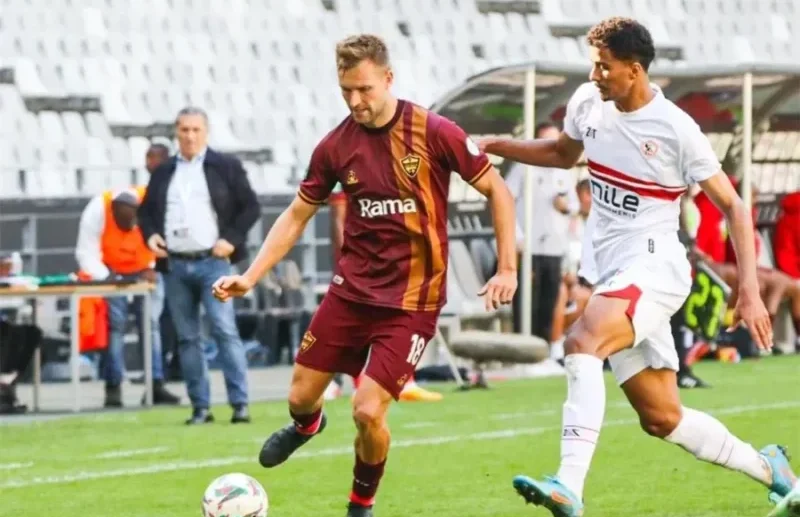 مباراة الزمالك وستيلينبوش اليوم (0-1) في إياب الكونفدرالية