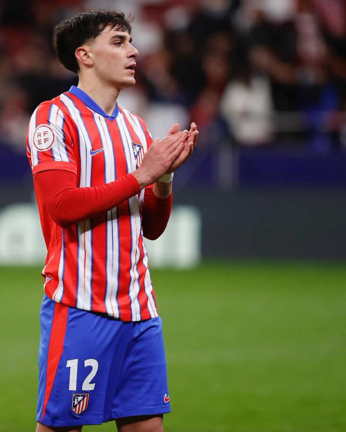 جيرونيمو سبينا لاعب أتلتيكو مدريد الشاب علي ردار برشلونة